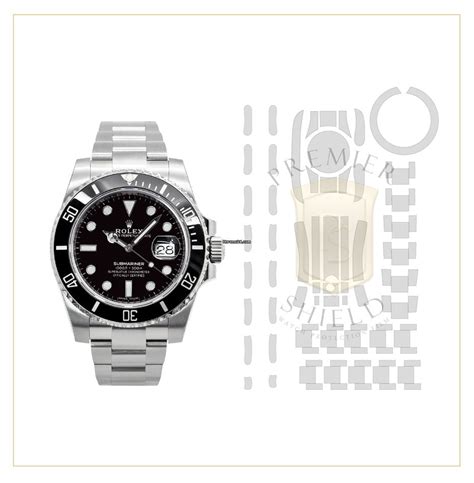 rolex film protector|Rolex submariner protective film.